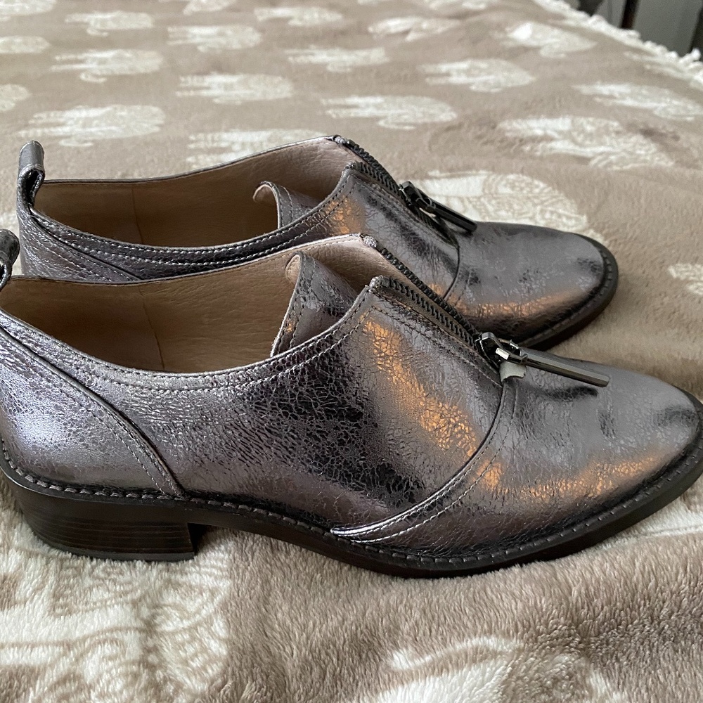 Silver shoes